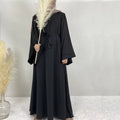 Plain Nida Abaya - Black