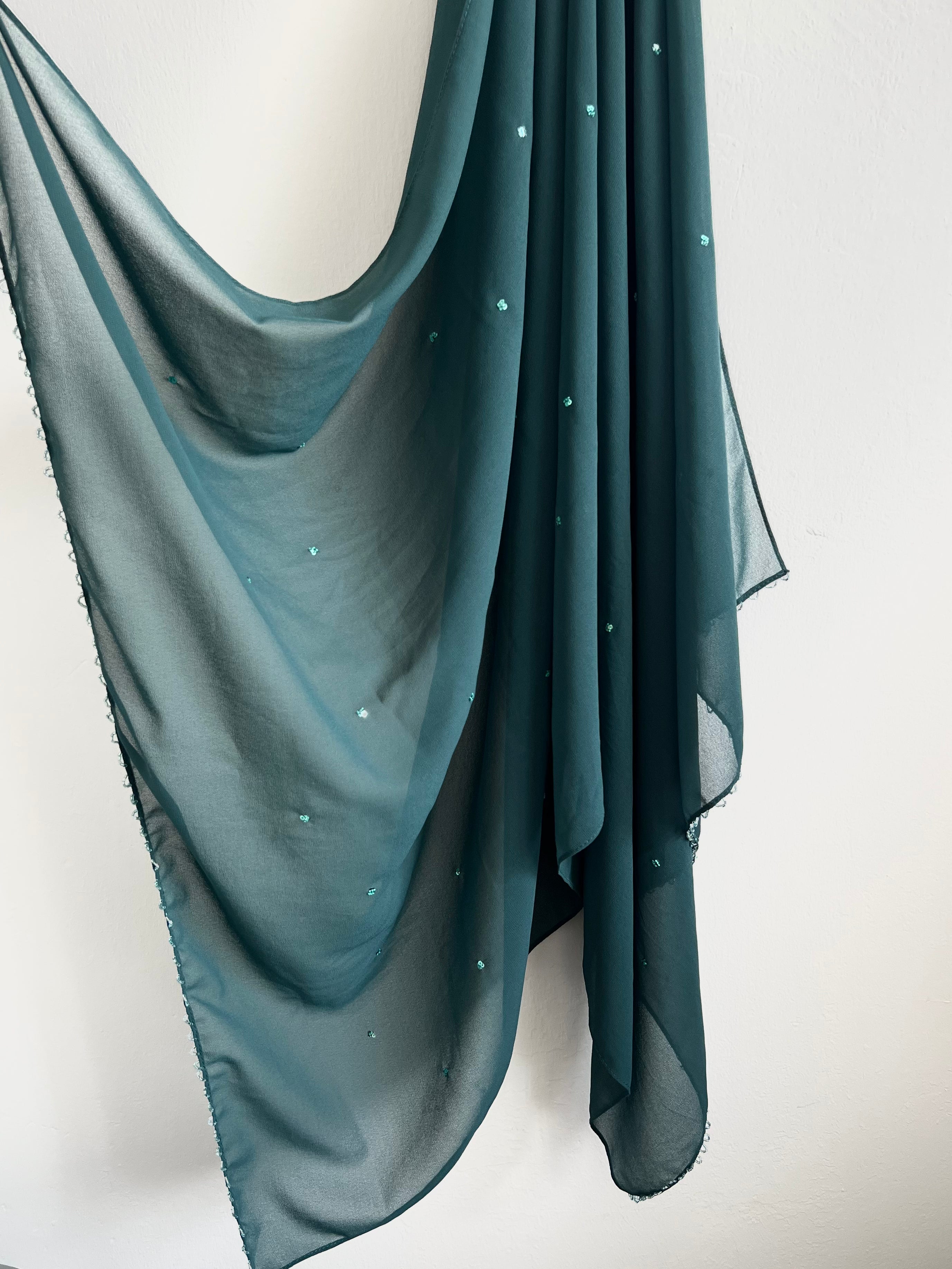 Kinari Hijab - Teal