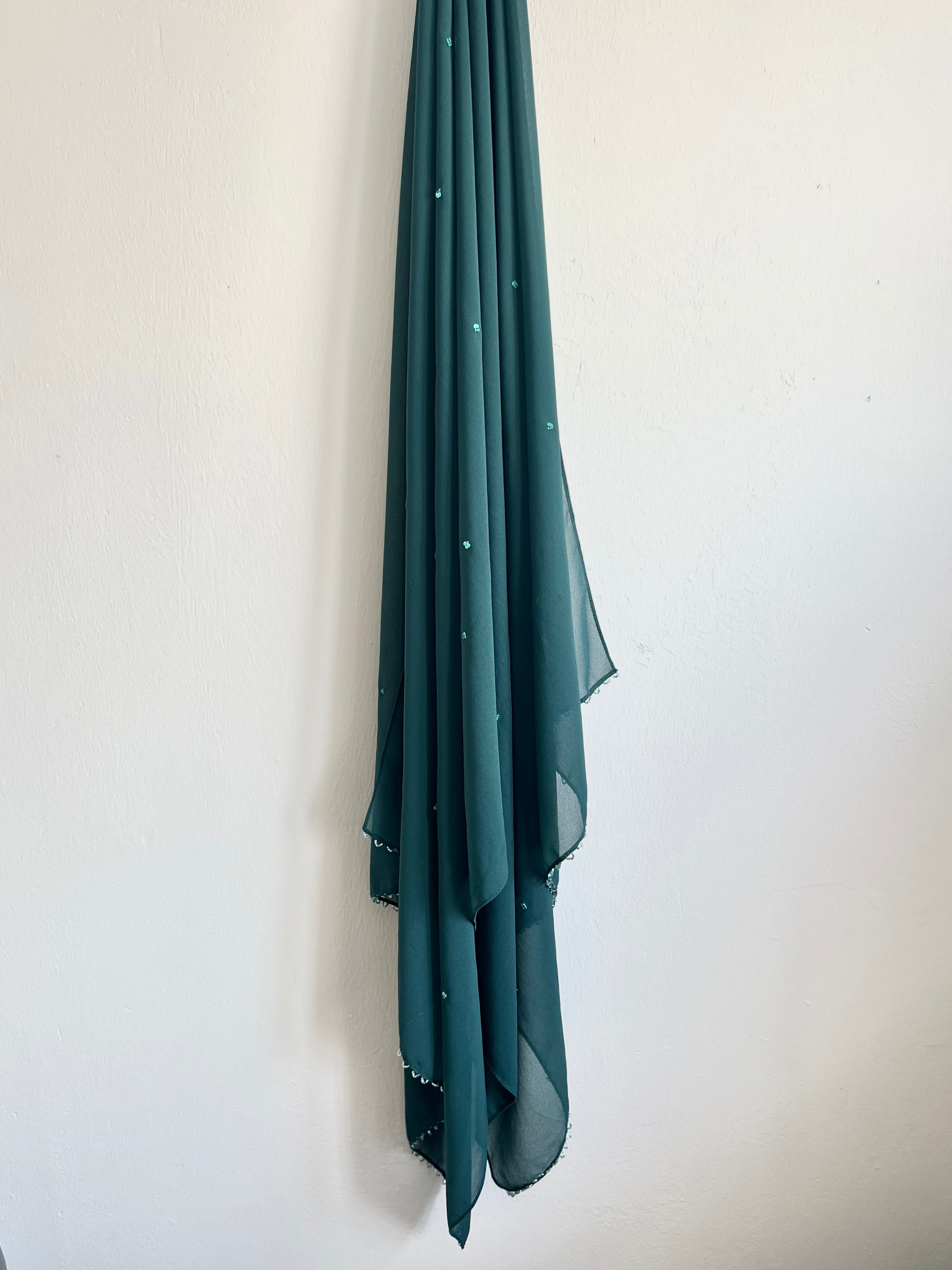 Kinari Hijab - Teal
