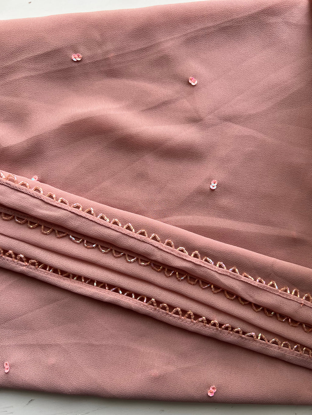 Kinari Hijab in Light Pink