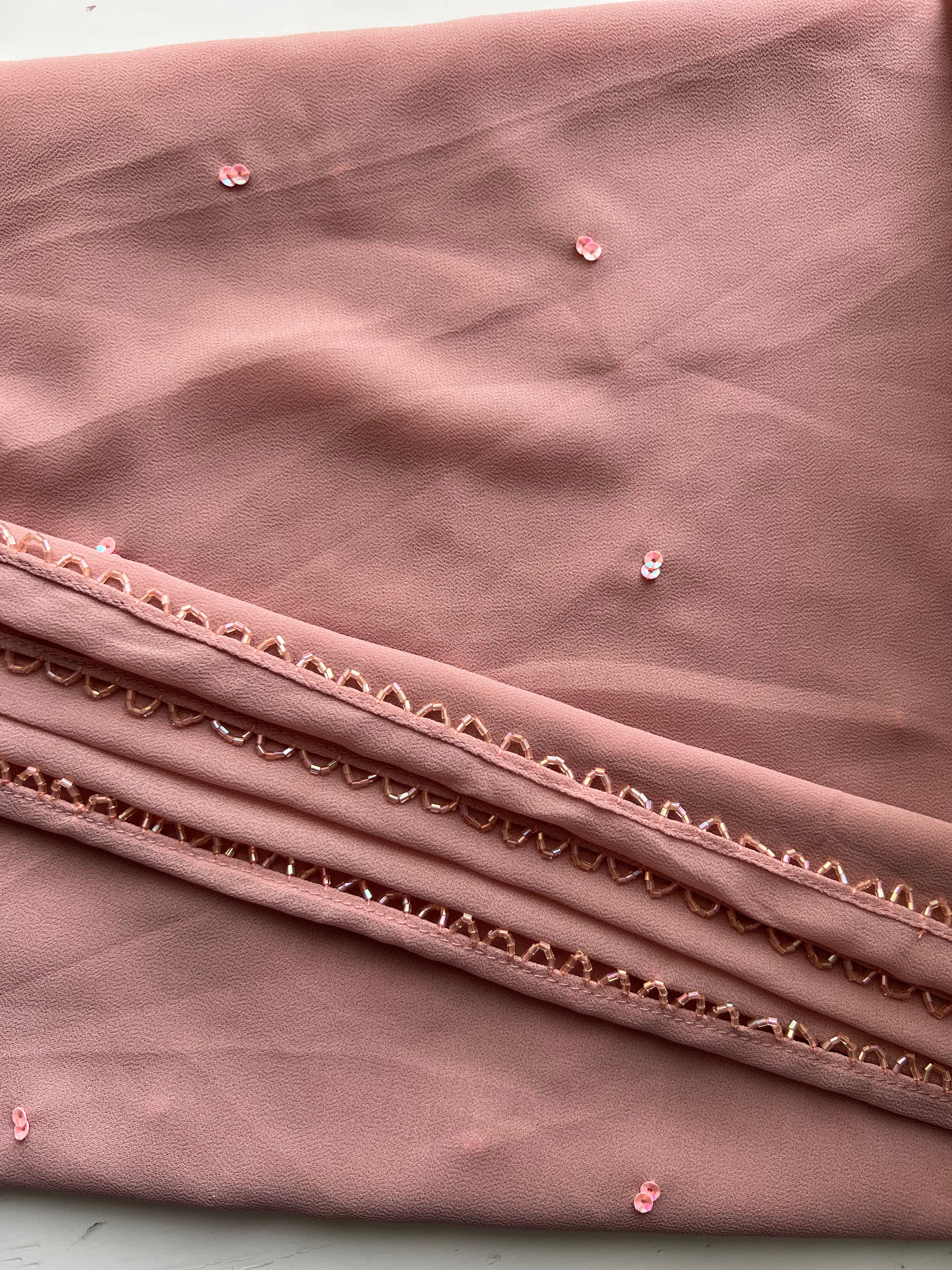Kinari Hijab in Light Pink