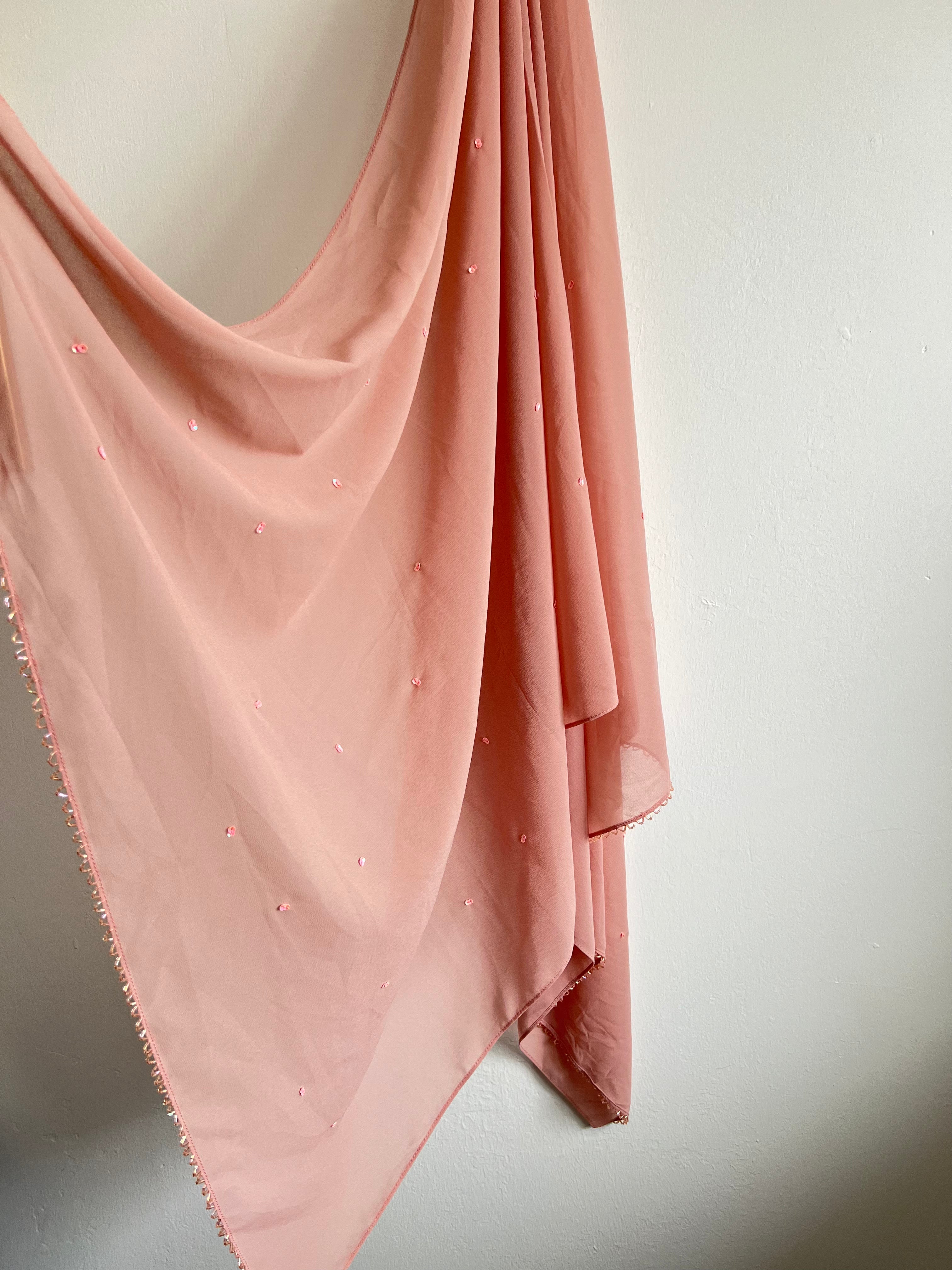 Kinari Hijab in Light Pink
