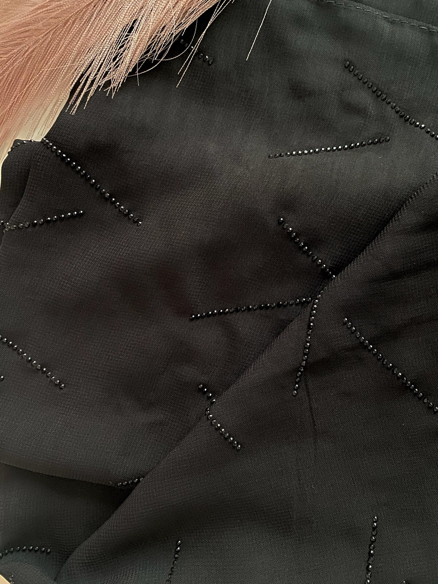 Black Chevron Hijab