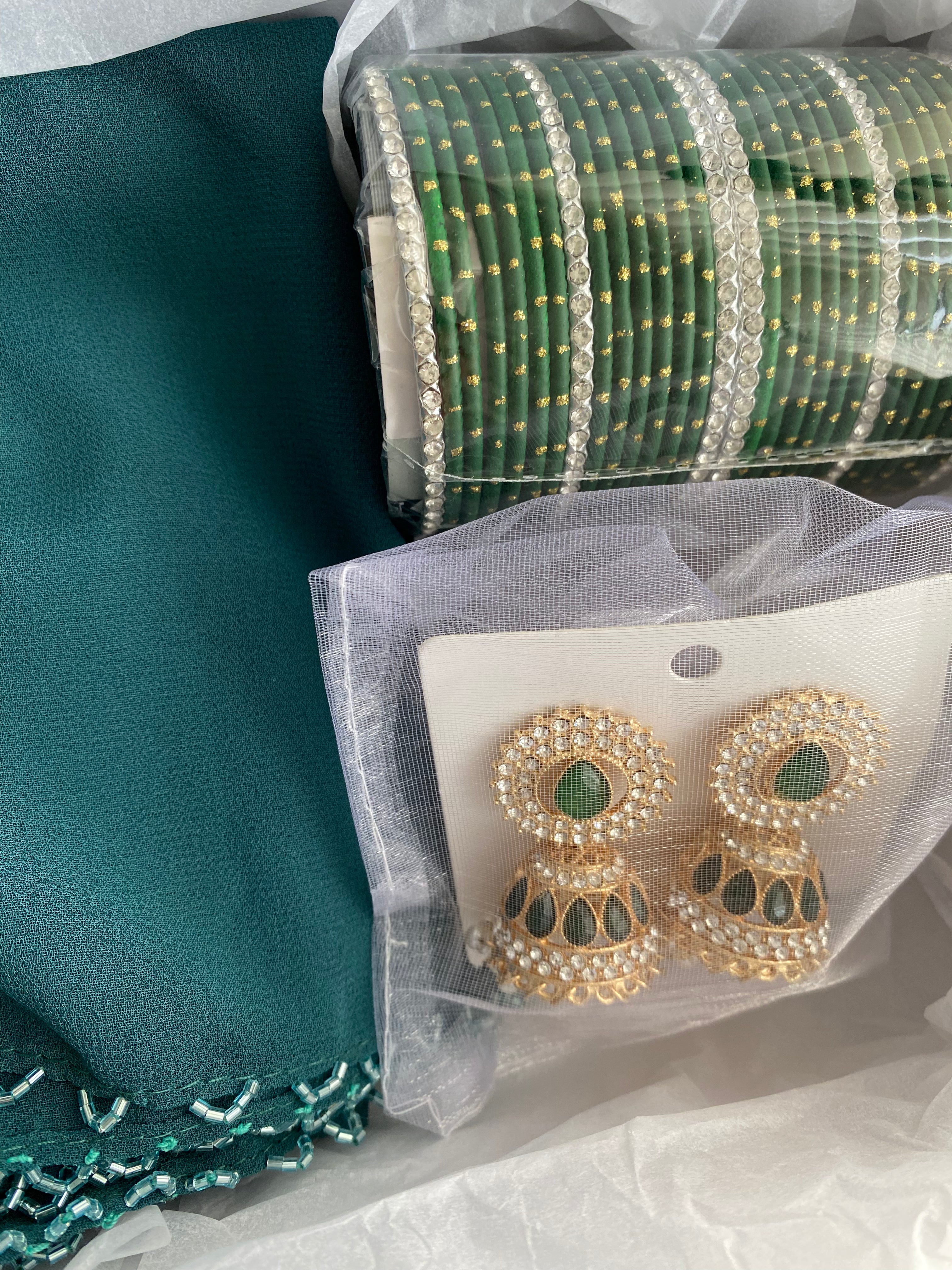 Eid Box - Teal Green