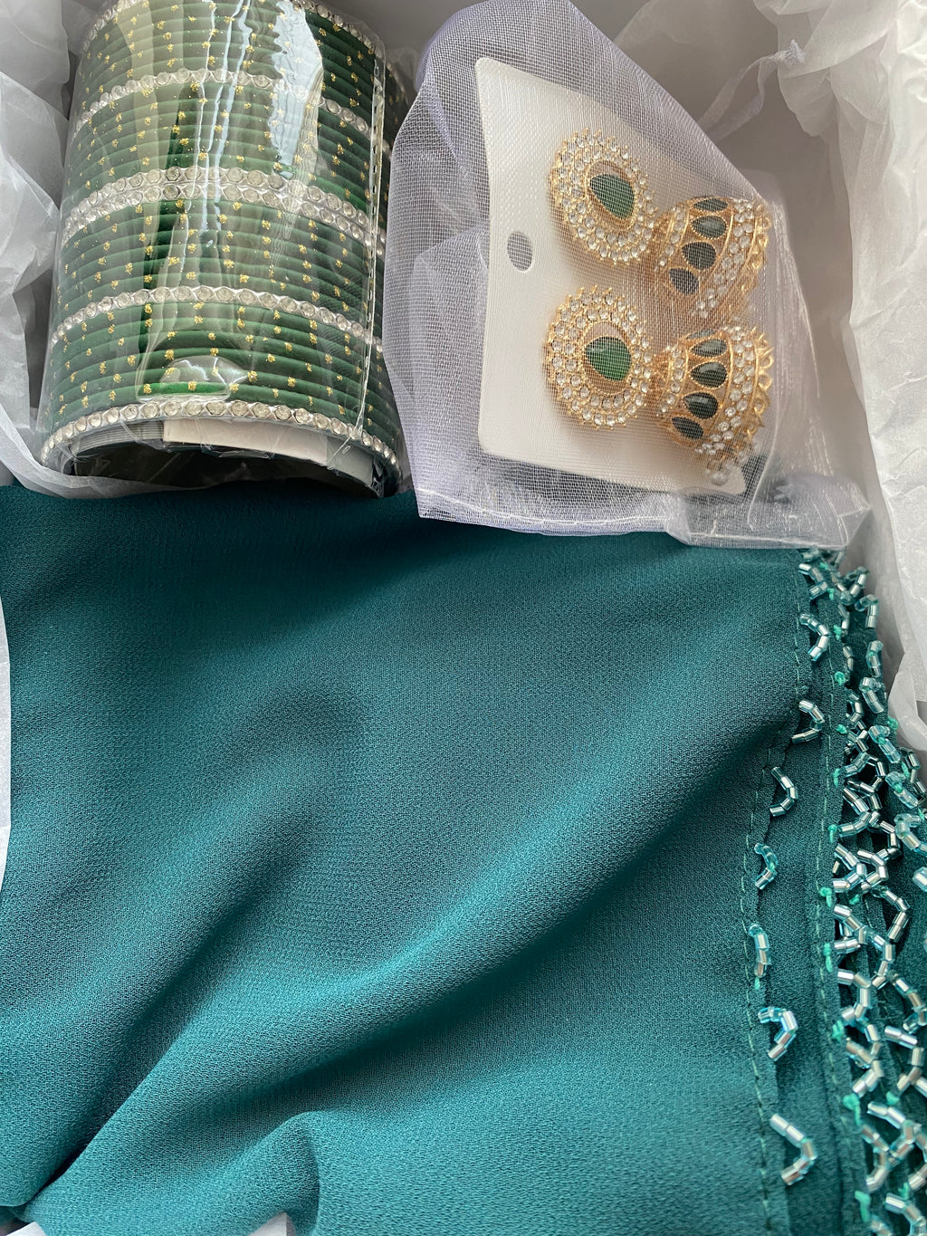 Eid Box - Teal Green