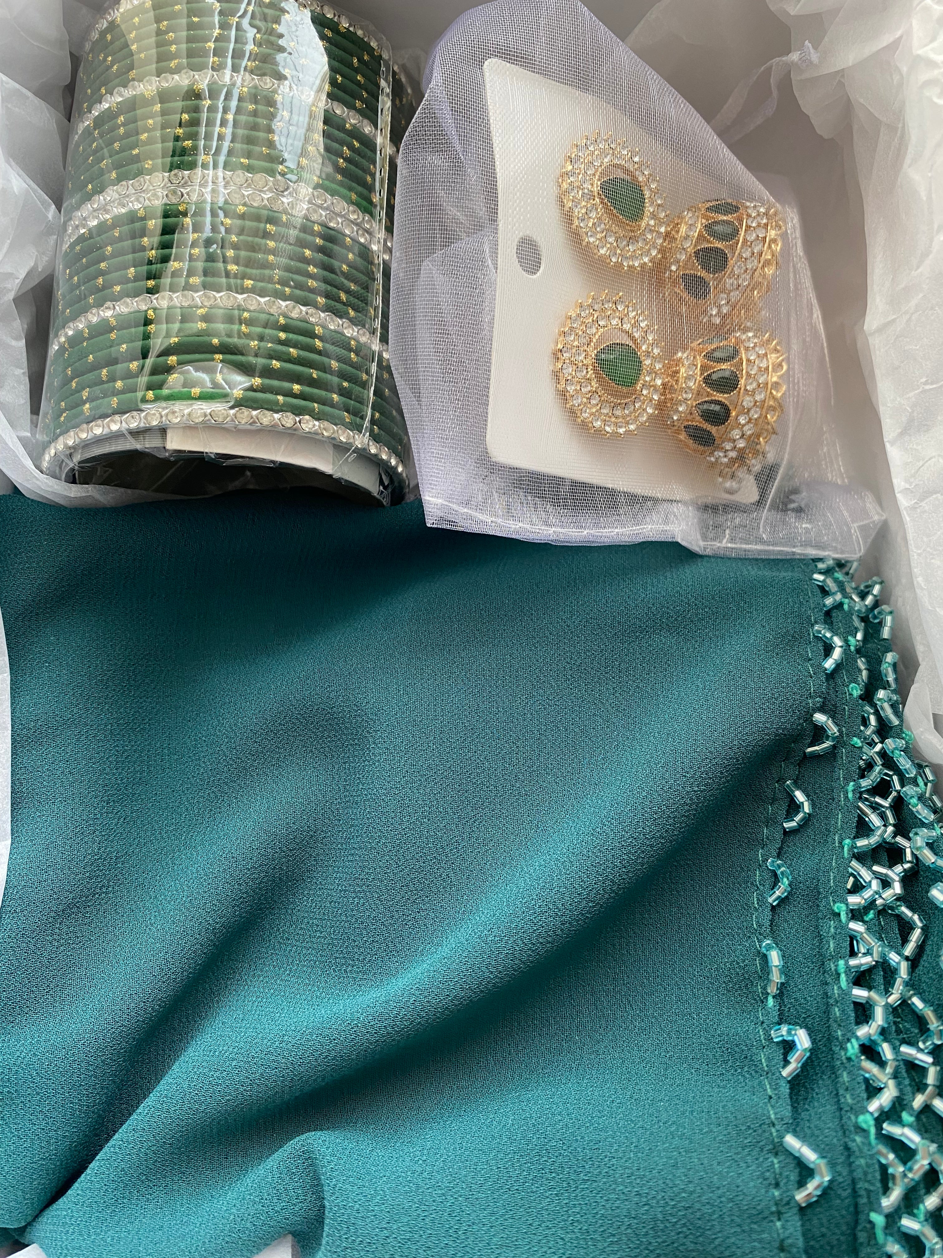 Eid Box - Teal Green